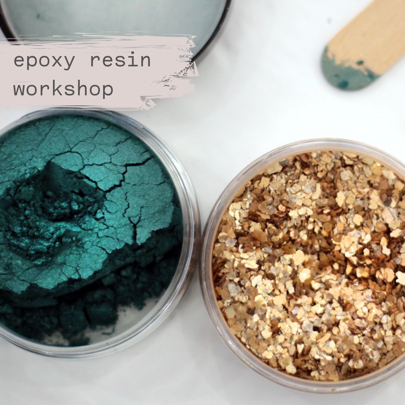 Individual Epoxy Resin Tray and Coaster Crafting Workshops - obrazek 5